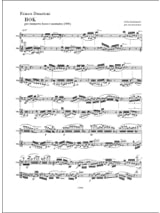 Bok - F Donatoni, - Partition
